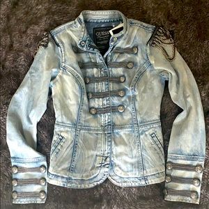 Guess Premium Special Addition Handcrafted Jacket!